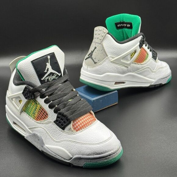 Wmns Air Jordan 4 Retro 'Rasta' - Picture 1 of 12